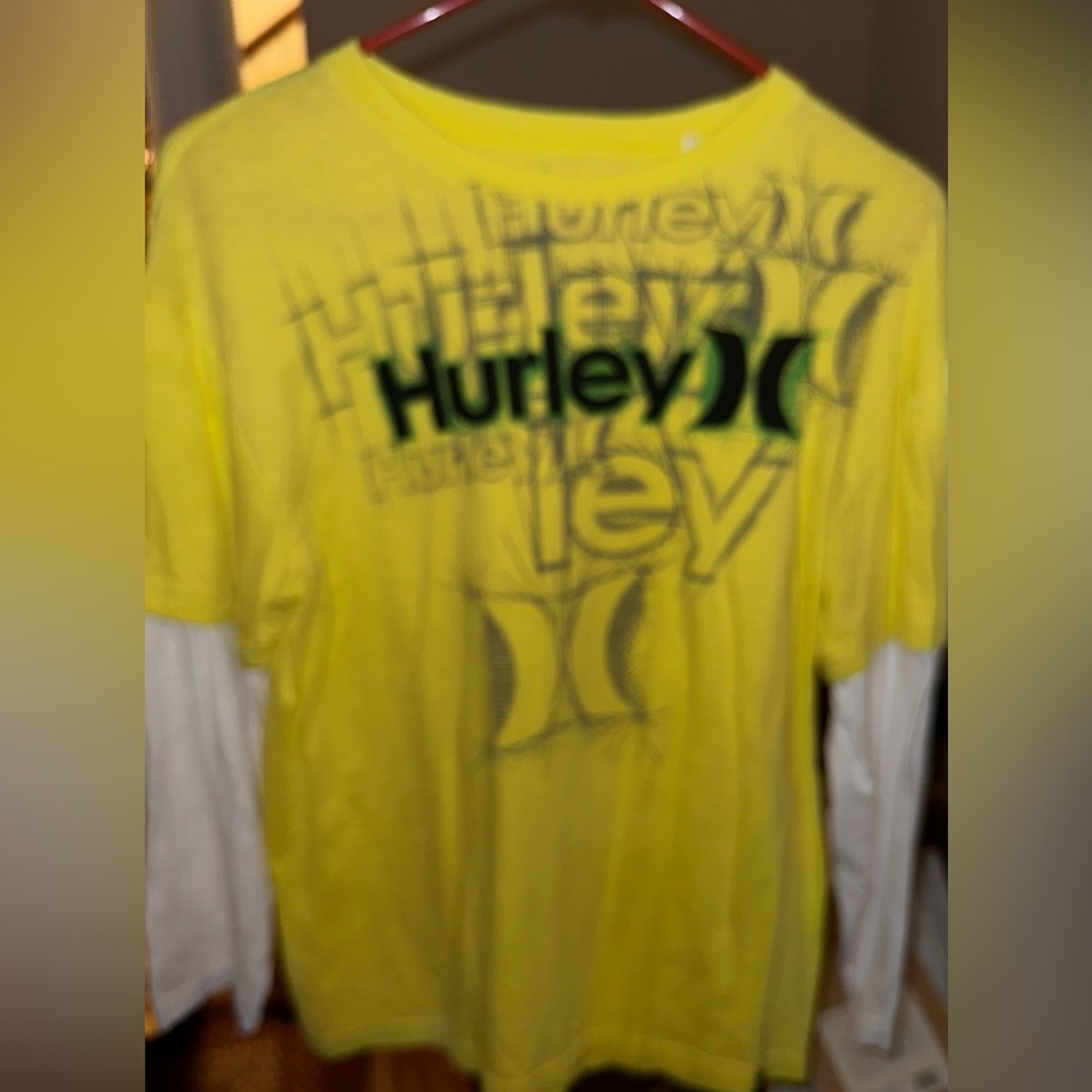 Boys Hurley Long Sleeve Tshirt Like New